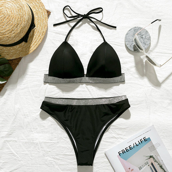 Bikinx Neon green micro bikini 2019 bathing suit Sexy push up swimsuit female bathers Triangle swimwear women swim suit biquinis