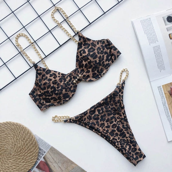 2019 New high cut thong bathing suit high waist swimsuit Solid swimwear women Brazilian Biquini swim beach micro bikini set