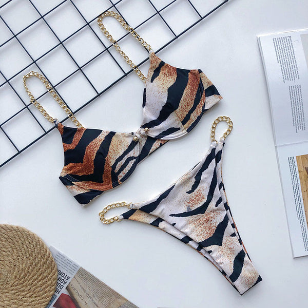 2019 New high cut thong bathing suit high waist swimsuit Solid swimwear women Brazilian Biquini swim beach micro bikini set
