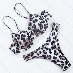 OMKAGI Brand Brazilian Bikini 2019 Swimsuit Swimwear Women Sexy Push Up Swimming Bathing Suit Beachwear Underwire Bikinis Set